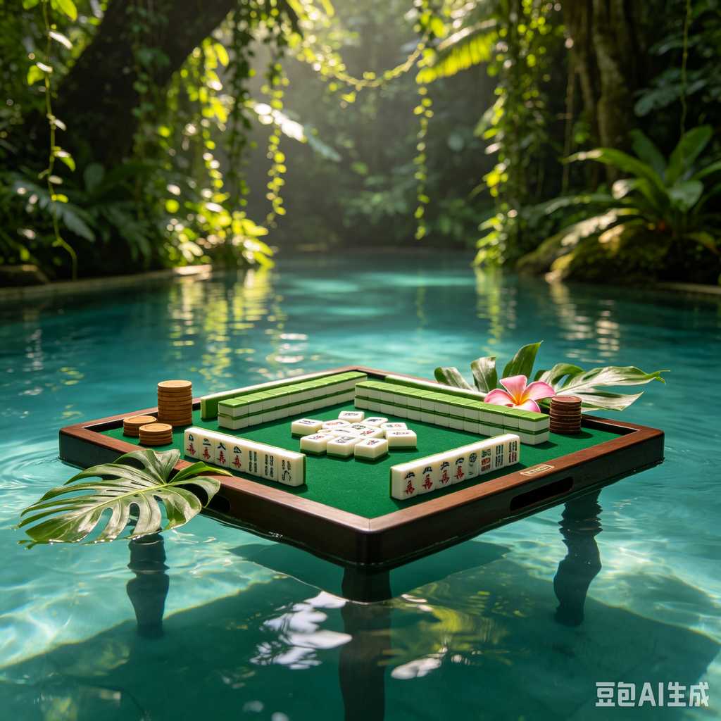 minimal text mahjong set