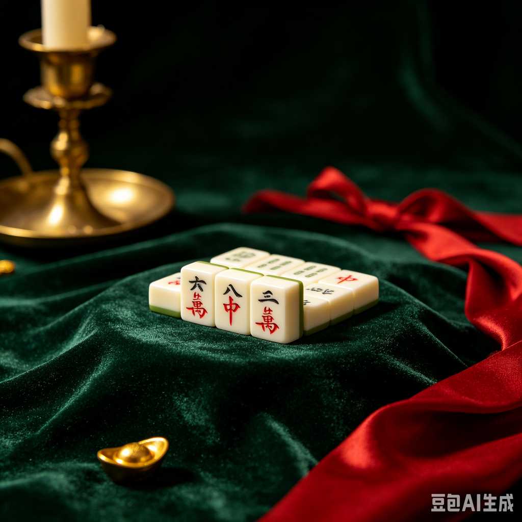 trendy color mahjong set