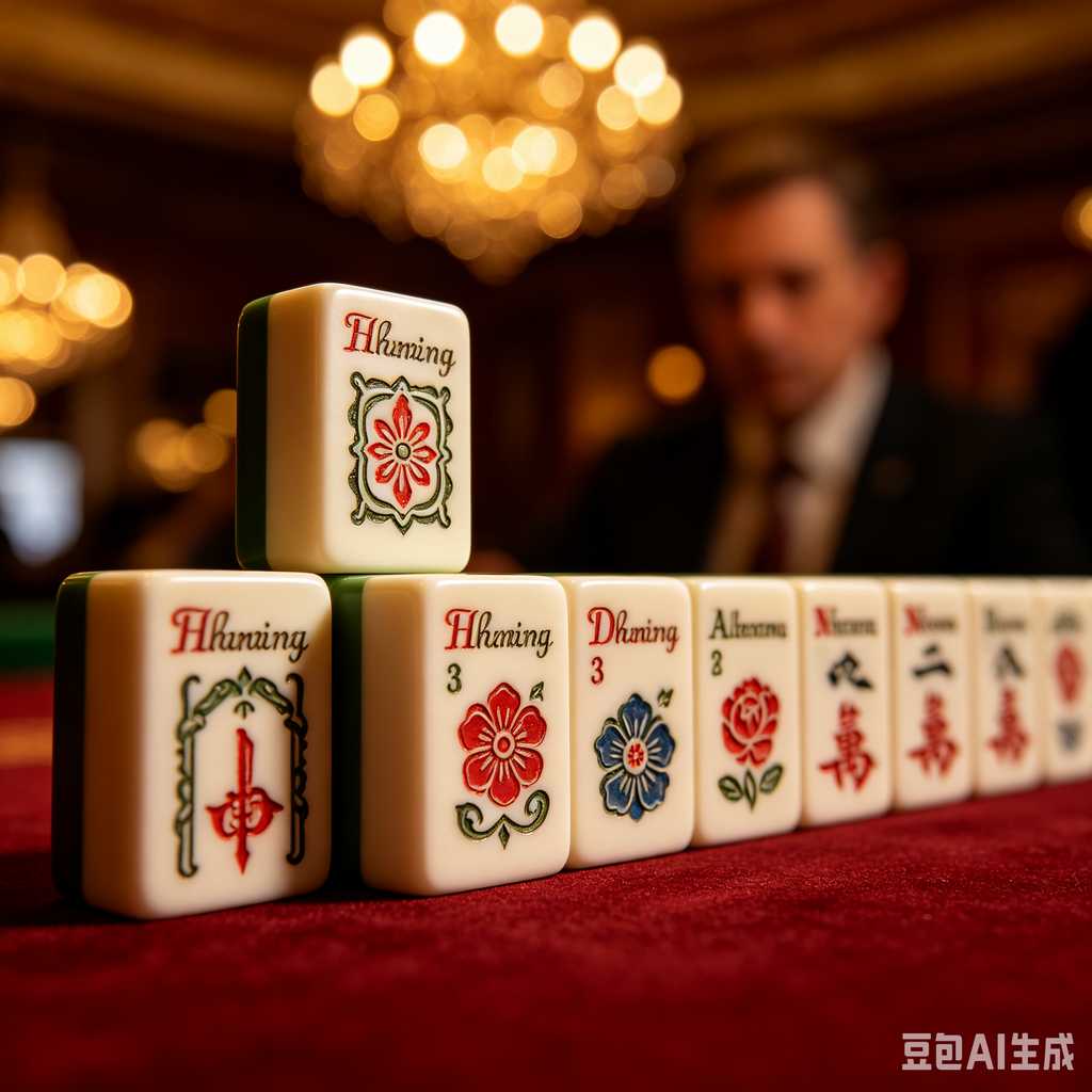 custom glitter mahjong tiles